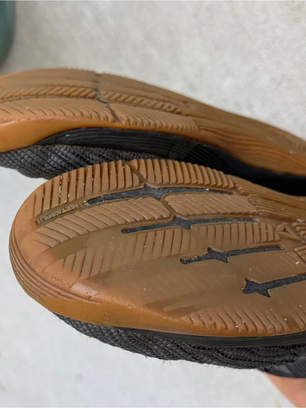 Reebok Men's Black and Brown Athletic CrossFit Shoes